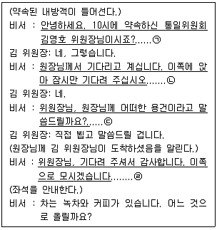 비서1급 필기 기출문제 6