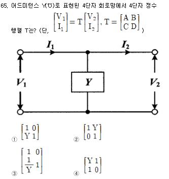 전기공사산업기사 필기 기출문제 65