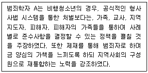 청소년상담사 1급 필기 기출문제 23