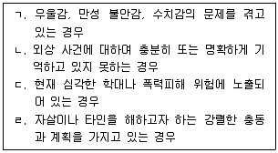 청소년상담사 1급 필기 기출문제 47