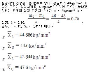 품질경영기사 필기 기출문제 25