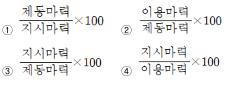 항공산업기사 필기 기출문제 27