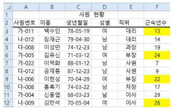 컴퓨터활용능력1급 필기 기출문제 32