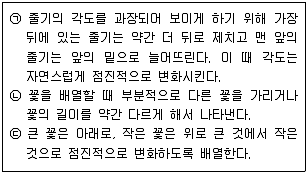 화훼장식기능사 필기 기출문제 49