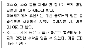 유기농업기능사 필기 기출문제 5