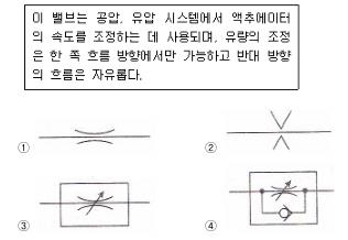 공유압기능사 필기 기출문제 16